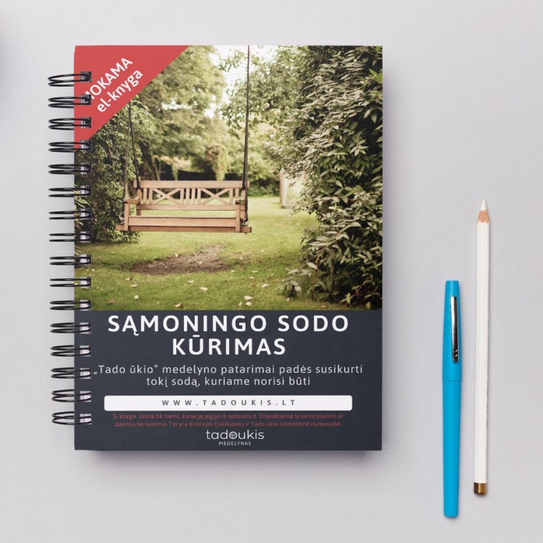 El. knyga "Sąmoningo sodo kūrimas"